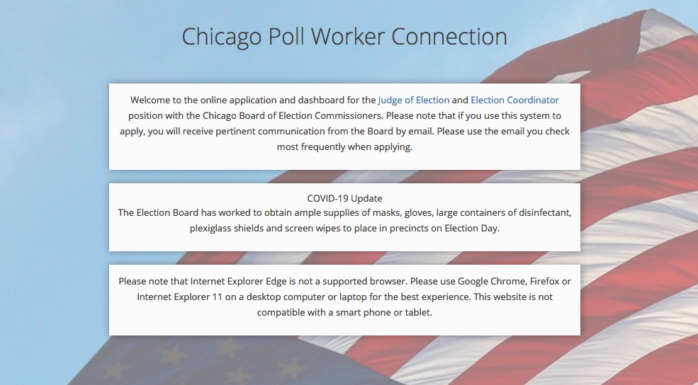 Chicago Poll Worker Connection