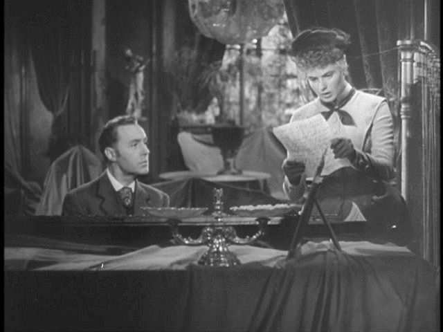 Charles Boyer and Ingrid Bergman in Gaslight. MGM Studios, 1944