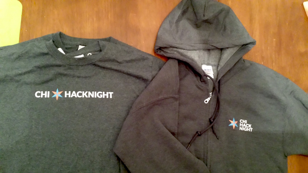 Keep an eye out for the Chi Hack Night shirts!